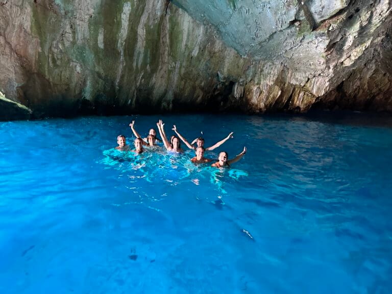 Blue Cave from Kotor